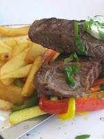 Flanksteak Mit Pommes Frites